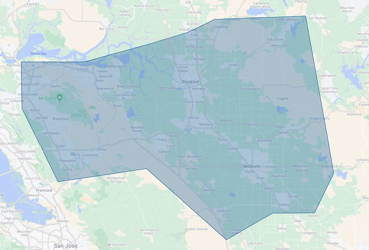 Service Areas